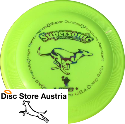 Große Auswahl an Hundefrisbees im Disc Store Austria